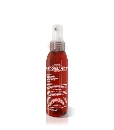 MY.ORGANICS The Organic Restructuring regenerační sprej s arganovým olejem pro lesk vlasů 125 ml