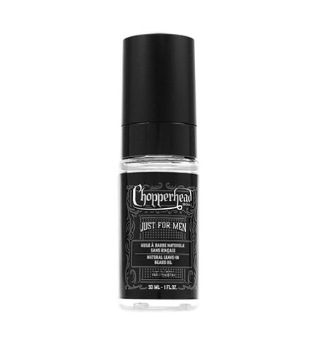 Chopperhead Natural Leave-In Beard Oil bezoplachový olej na vousy 30 ml