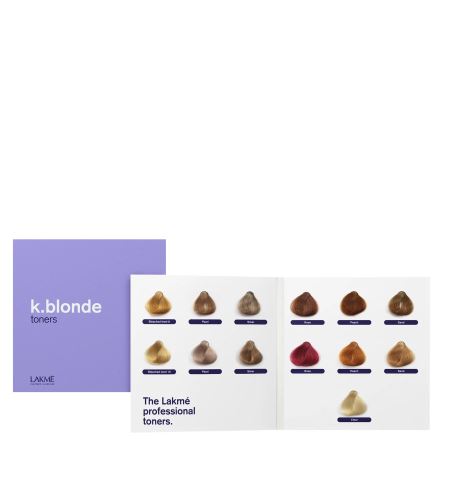 Lakmé K.Blonde Toners Chart vzorník